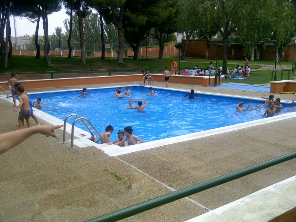 Piscina de la Residencia de Estudiantes Pignatelli