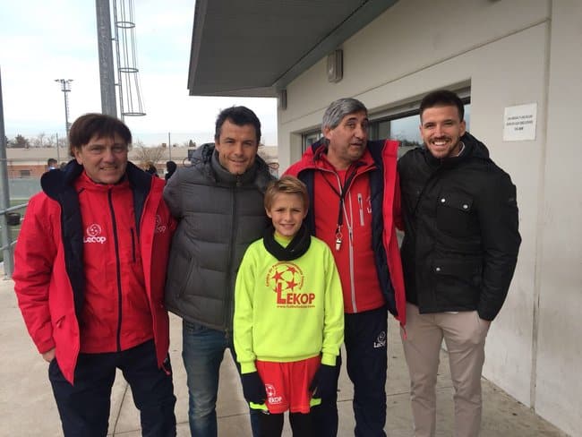 Juanjo e Ignacio Camacho visitan nuestro Campus de Navidad