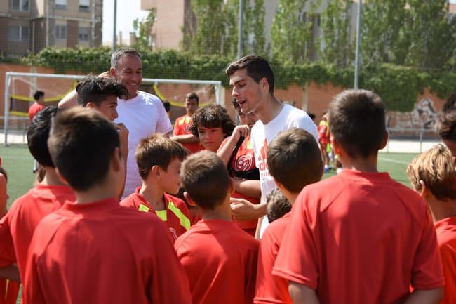 Galería de Fotos + Vídeo Campus de Fútbol Verano 2019 ( Semana 5 ) Alberto Soro visita Campus Lecop