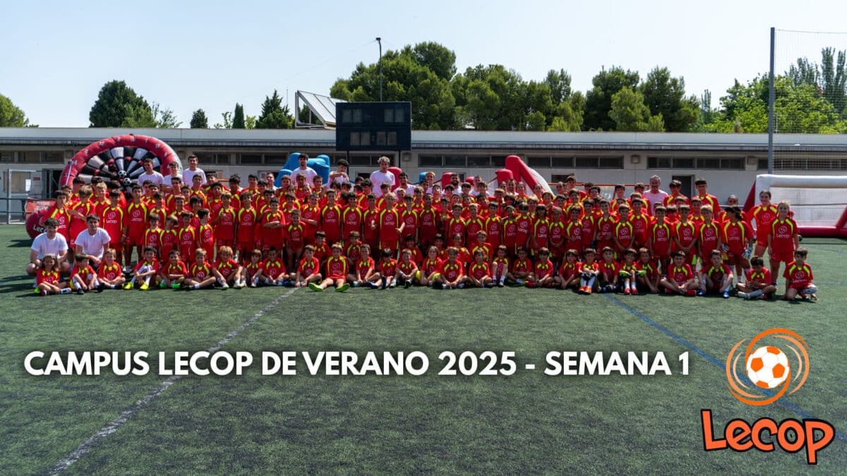 Acceso a la galería de fotos del Campus de Fútbol Lecop Verano 2025 Semana 1