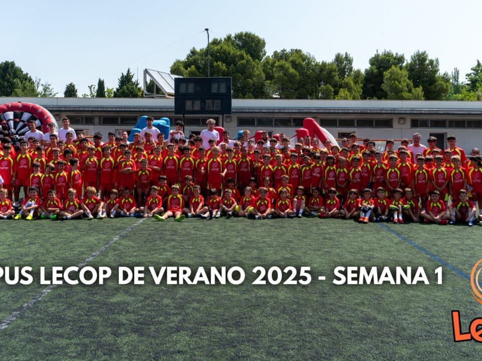 Acceso a la galería de fotos del Campus de Fútbol Lecop Verano 2025 Semana 1