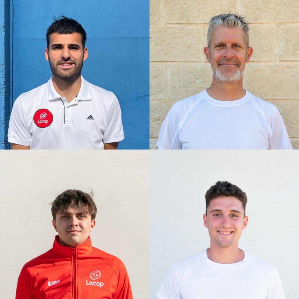 Foto de recuerdo de los monitores del Curso Anual de Fútbol 2024-2025 que ha finalizado