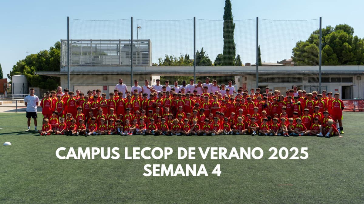 Acceso a la galería de fotos del Campus de Fútbol Lecop Verano 2025 Semana 4