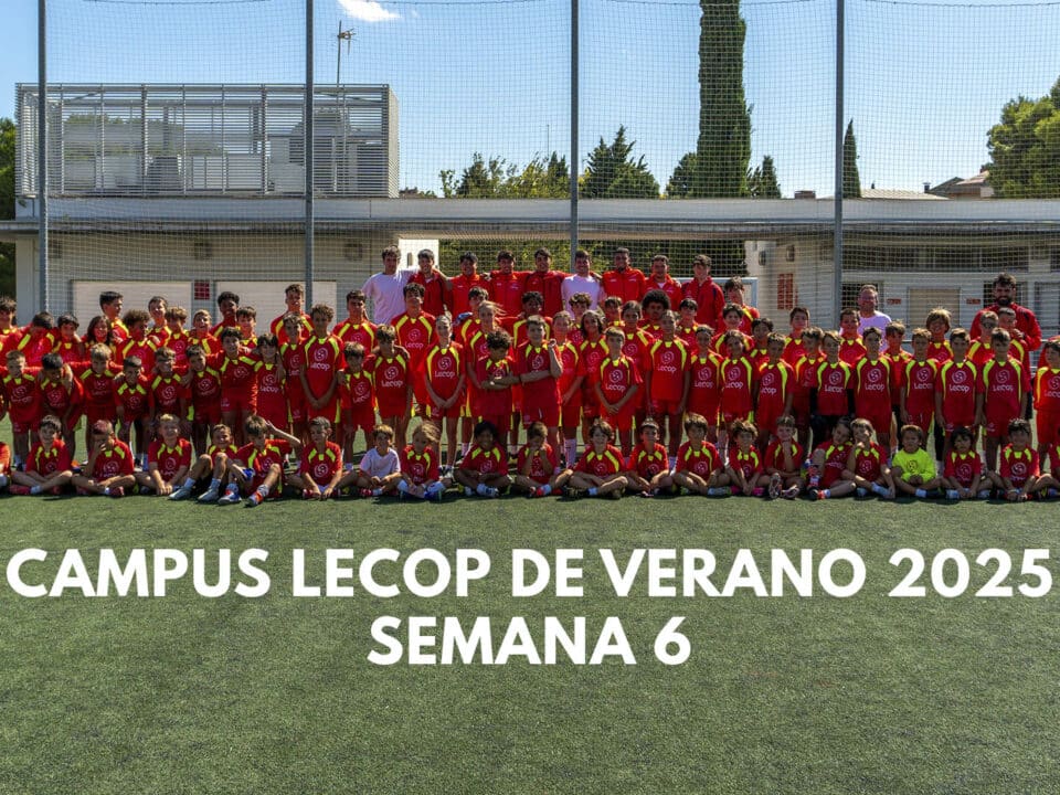 Acceso a la galería de fotos del Campus de Fútbol Lecop Verano 2025 Semana 6