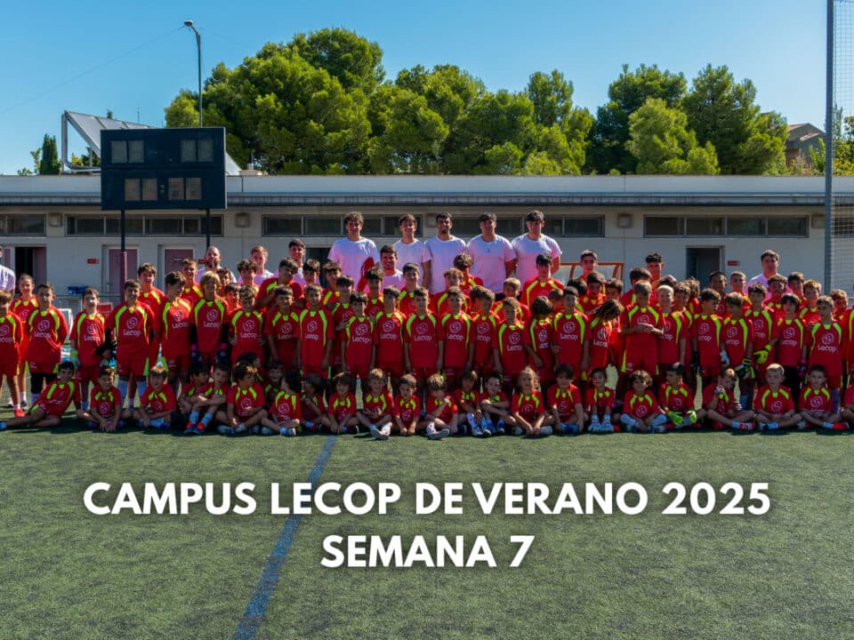 Acceso a la galería de fotos del Campus de Fútbol Lecop Verano 2025 Semana 7