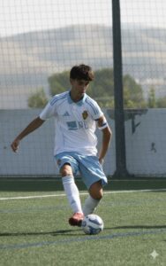 Samuel Escalona Samuel Escalona jugador del Real Zaragoza
