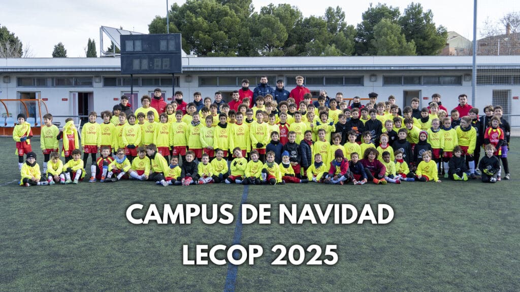 Acceso a la galería de fotos del Campus de Fútbol Lecop Navidad 2025