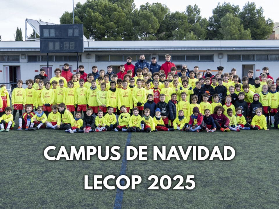 Acceso a la galería de fotos del Campus de Fútbol Lecop Navidad 2025