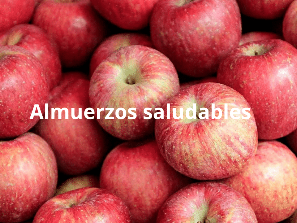 Nuestros almuerzos saludables