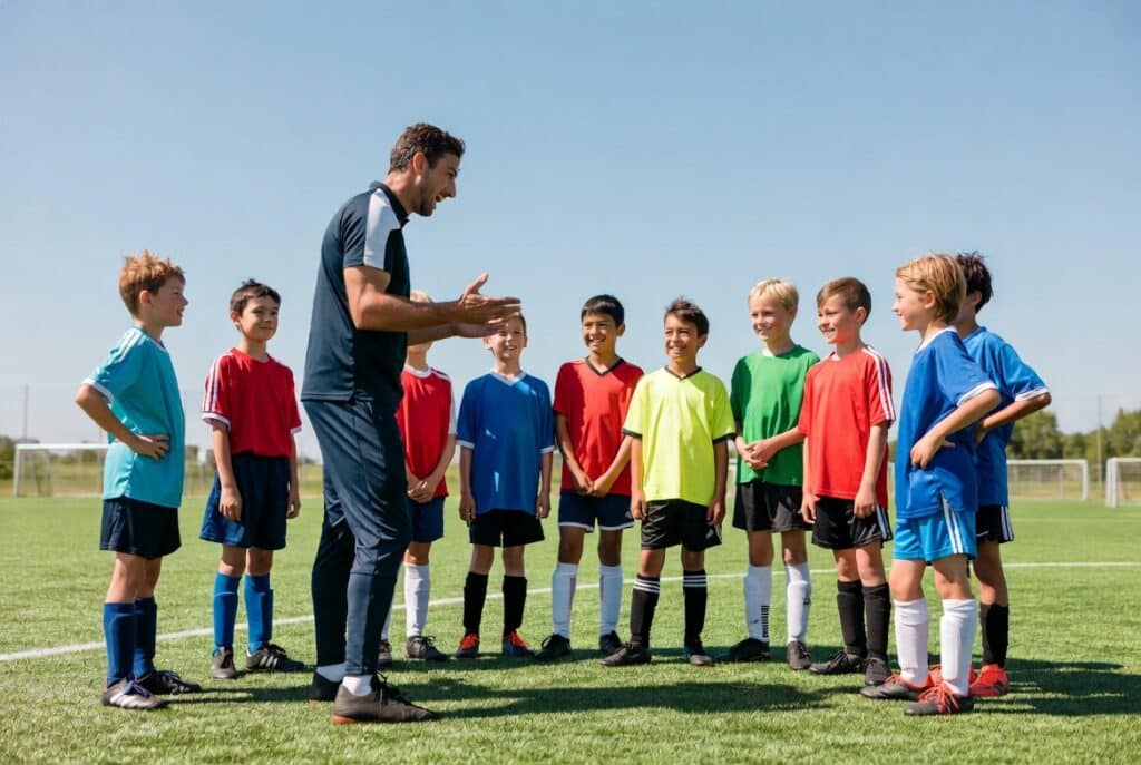 El respeto al entrenador de tu hijo es una de las normas para los padres en los Campos de Fútbol