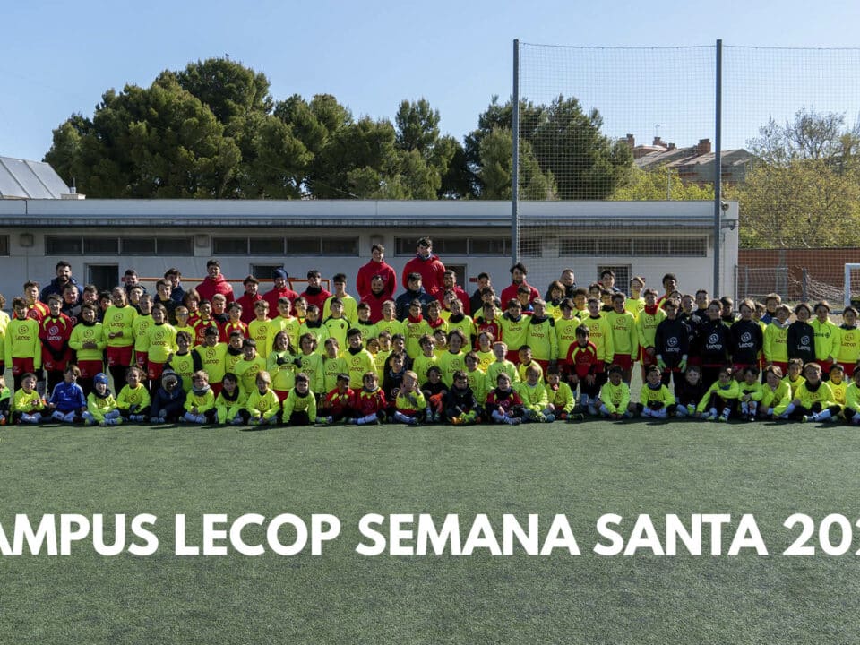 Acceso a la galería de fotos del Campus de Fútbol Lecop Semana Santa 2026