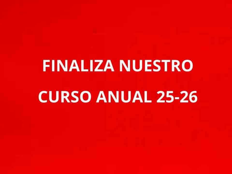 Finaliza nuestro Curso Anual de Fútbol 25-26