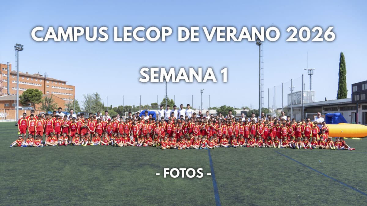 Acceso a la galería de fotos del Campus de Fútbol Lecop Verano 2026 Semana 1