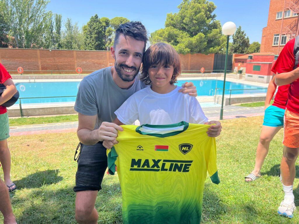 Guillermo ganador de la camiseta de Mikel