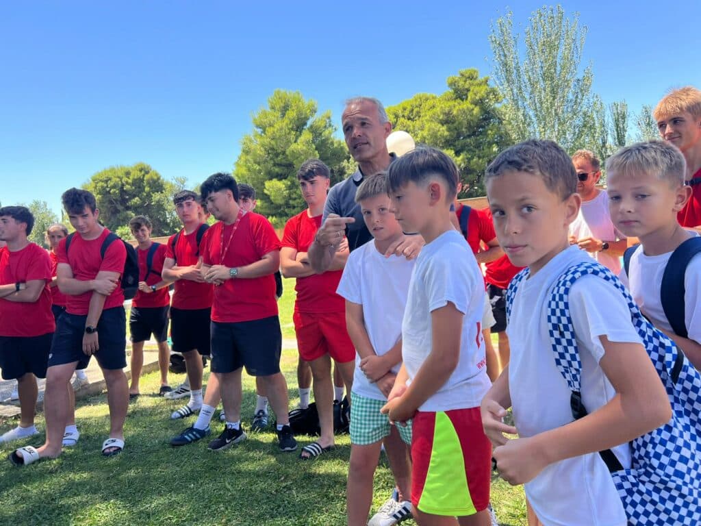 Visita de Javi Suarez a Lecop